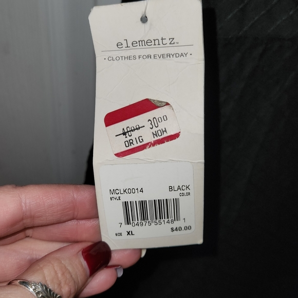 Black Elememtz Skirt - Picture 3 of 3